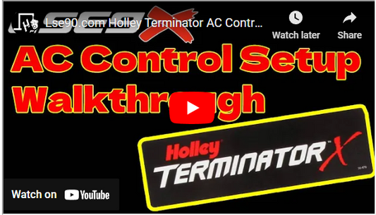 LSE9x Can Box Ac Control With Holley Terminator