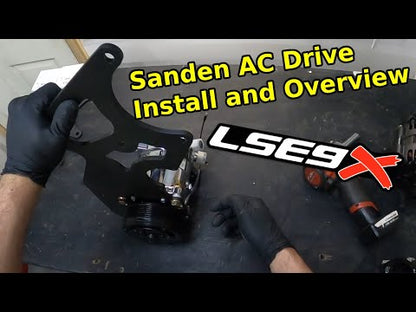 E9x, E8X LS Accessory Drive With Sanden AC