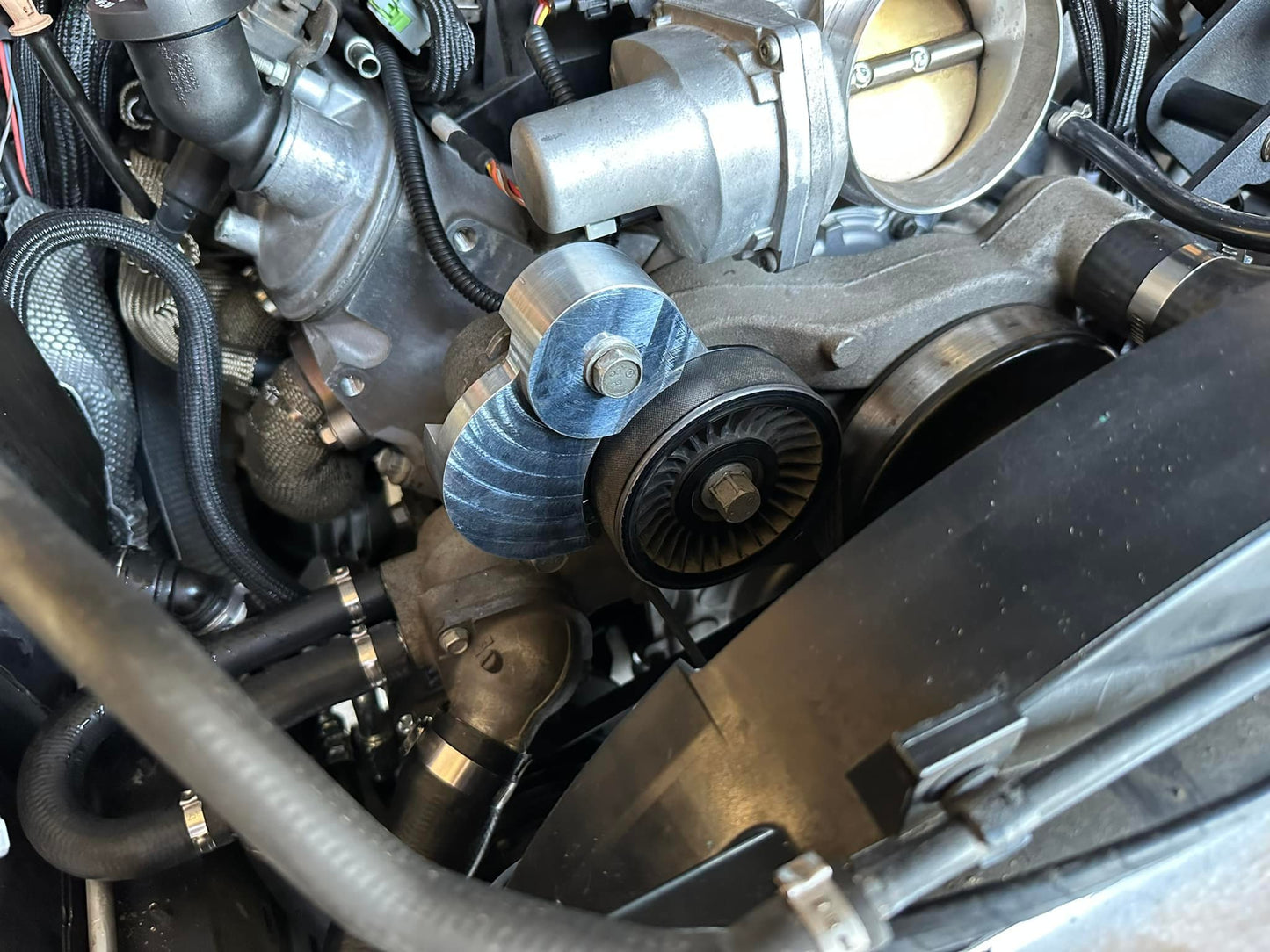 Billet L99 Tensioner Relocation